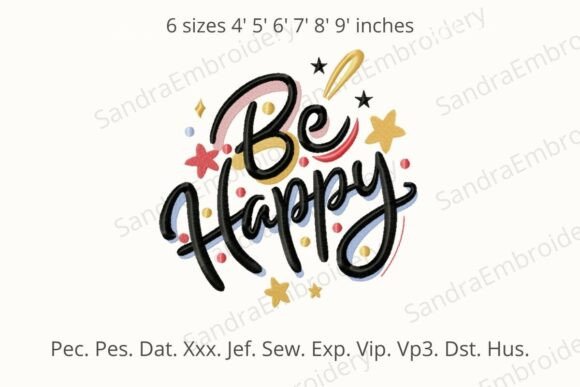 Be Happy Embroidery Design: A Seasonal Review