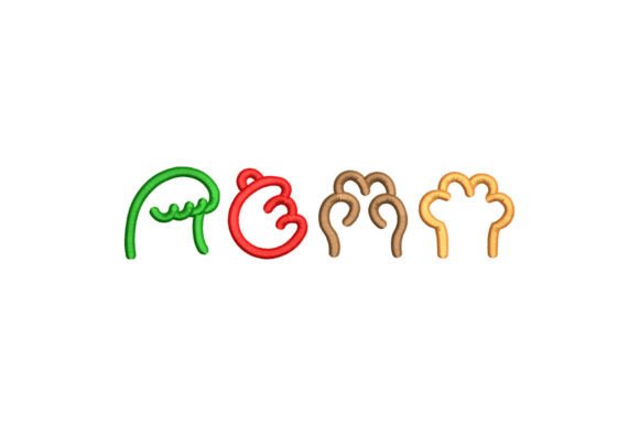 Cute Animal Outline Embroidery Set Review