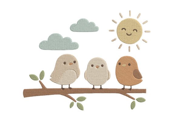 Cute Birds Embroidery Design Review for Holiday Sales