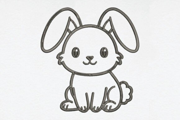 Cute Bunny Embroidery: A Designer's Review