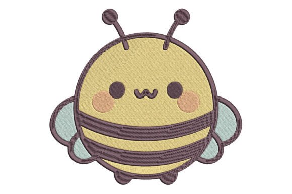 Kawaii Cute Bee Embroidery Design Review
